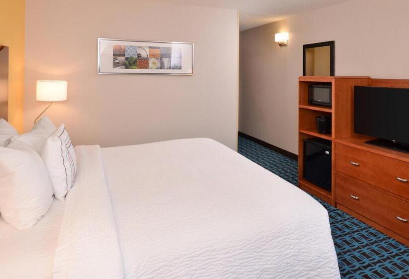 스탠다드 룸 킹사이즈 침대, Fairfield Inn & Suites Hattiesburg / University