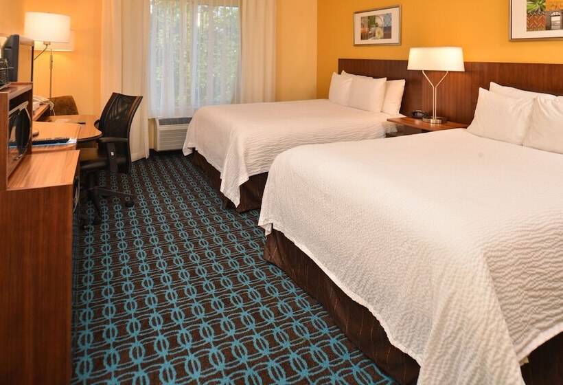 스탠다드 룸 더블 침대 2개, Fairfield Inn & Suites Hattiesburg / University
