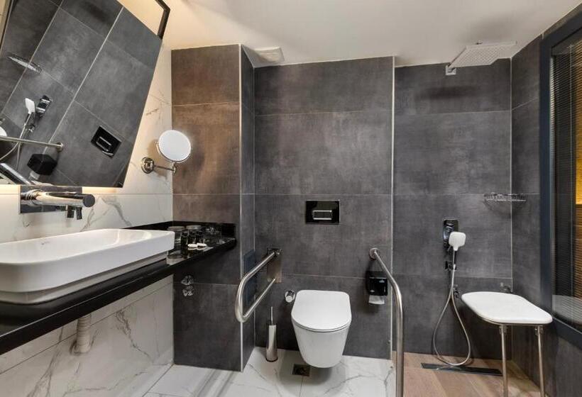 اتاق استاندارد با تخت بزرگ برای معلولان, Afflon Hotels Loft City