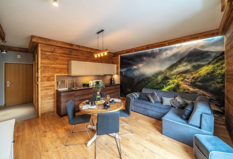 Апартаменты Deluxe 1 Спальня, Aparthotel Giewont