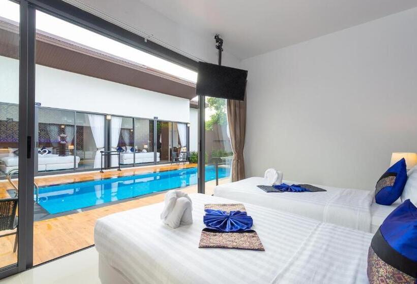 ویلای یک اتاق خوابه با استخر شنا, The Thames Pool Access Resort & Villa   Sha Extra Plus