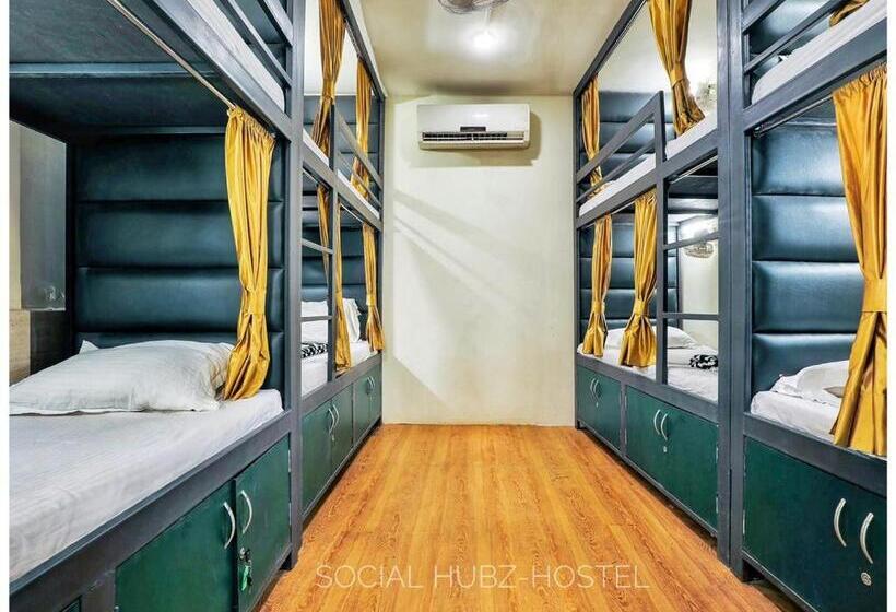 共用房间的床, Social Hubz Hostel