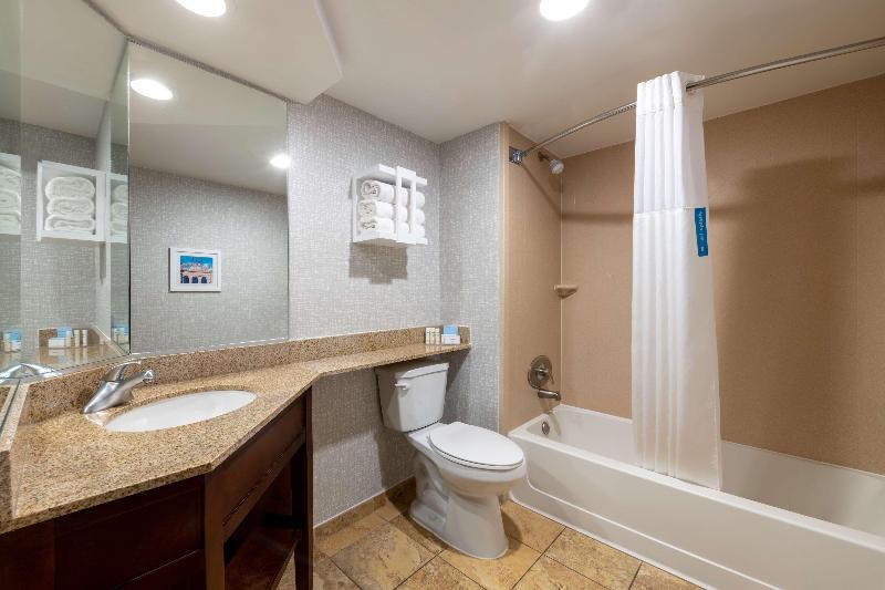 חדר סטנדרט עם מיטת קינג, Hampton Inn Denverinternational Airport