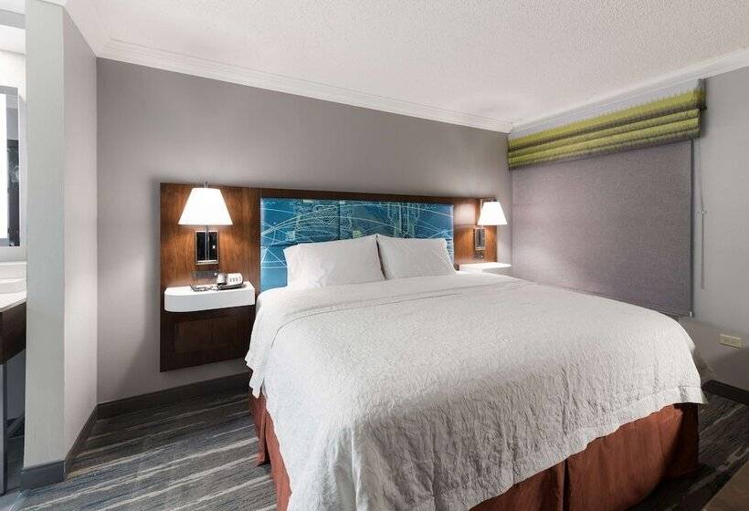Люкс, Hampton Inn & Suites Chicago/hoffman Estates