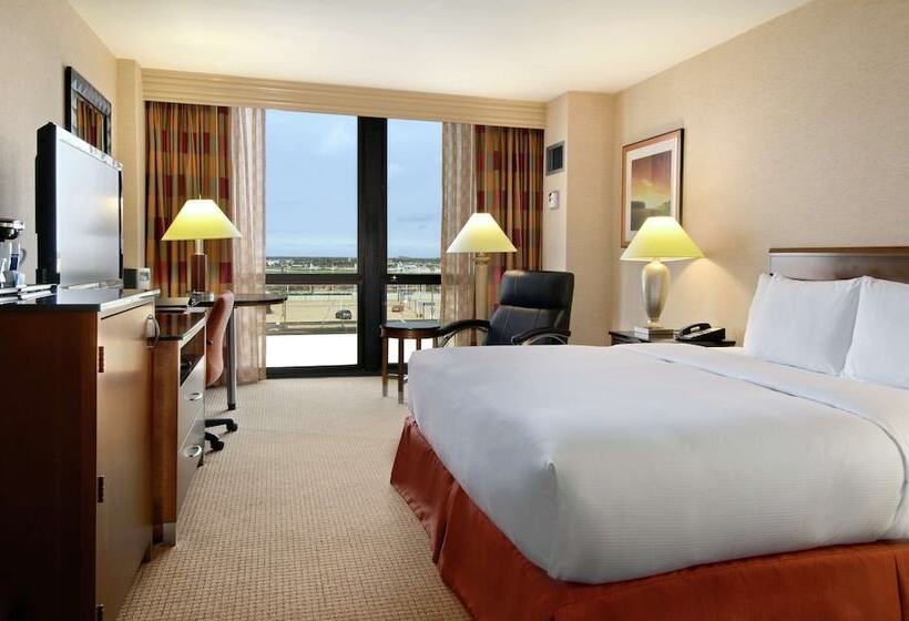 带2个双人床的标准工作室, Hilton Chicago O'Hare Airport
