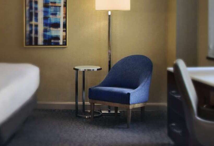 キングサイズベッドのスタンダードルーム, Hilton Minneapolis