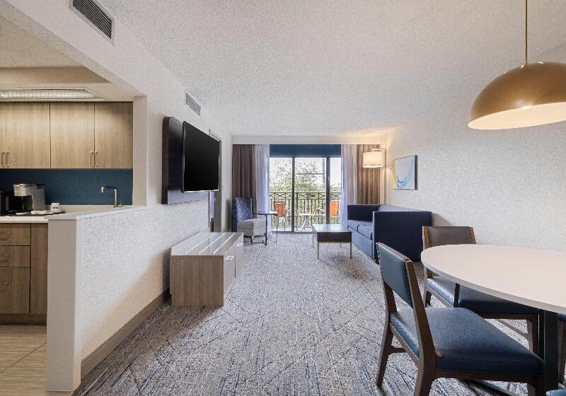 스위트 킹사이즈 침대, Holiday Inn Express Hotel & Suites Ft. Lauderdale Plantation, An Ihg