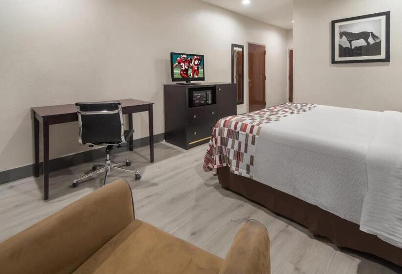 带大床的高级房间, Red Roof Inn Terrell