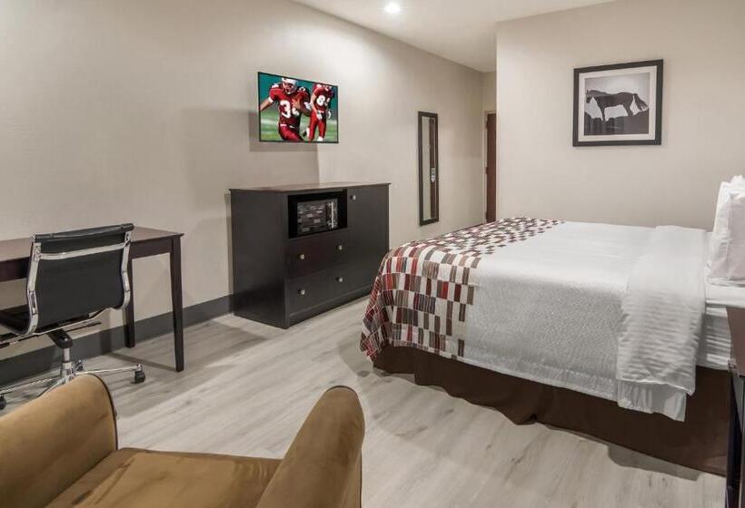 带大床的高级房间, Red Roof Inn Terrell