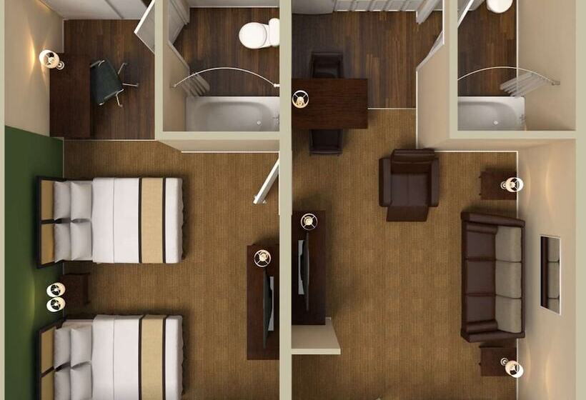 Люкс, Extended Stay America Suites  Boca Raton  Commerce