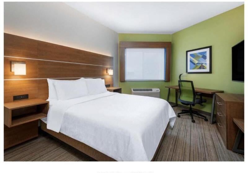 キングサイズベッドのスイートルーム, Holiday Inn Express & Suites Colorado Springs North, An Ihg