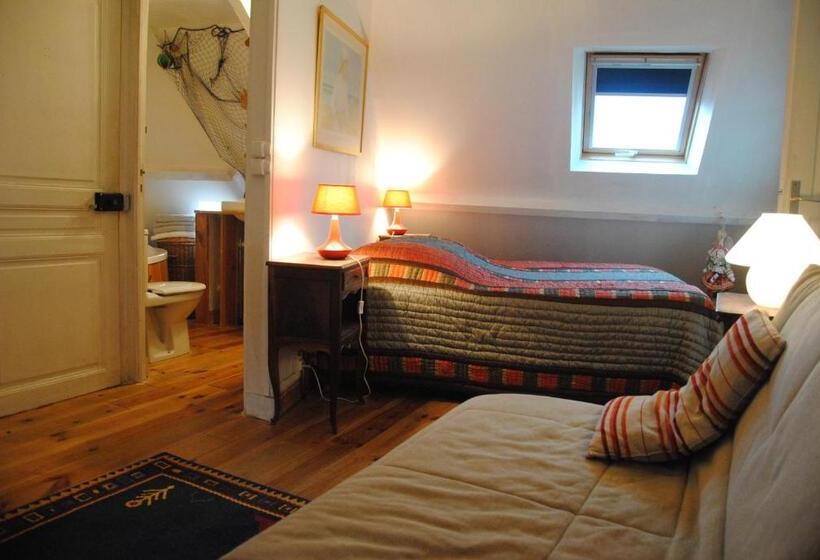 家庭套房, Chambres Chez Mounie