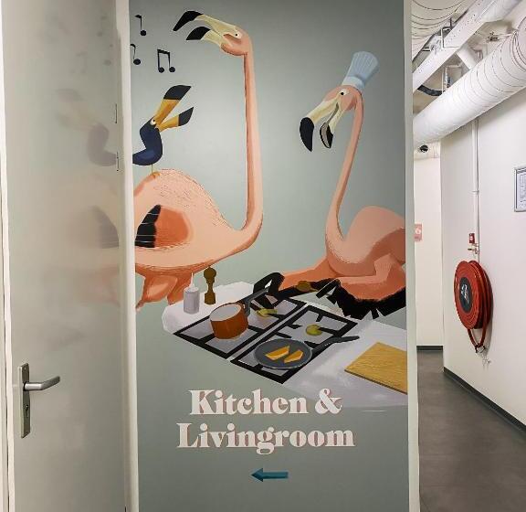 패밀리 룸, Pink Flamingo Boutique Hostel