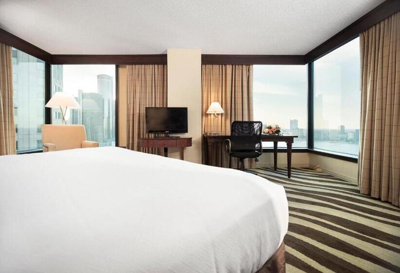 带河湖景观的套房, Fort Pontchartrain Detroit, A Wyndham