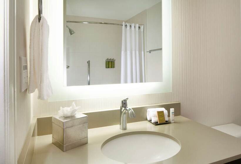 전망 스탠다드 룸 더블 침대, Hilton Santa Cruz/scotts Valley