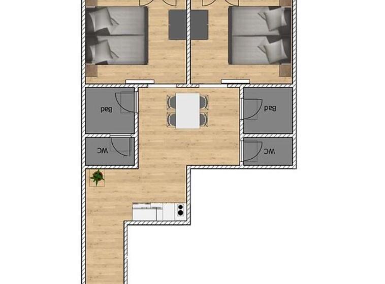 ２ベッドルームアパートメント, Haus österreich   Familie Digruber