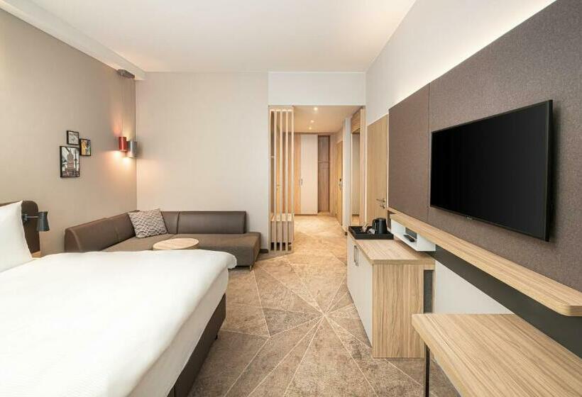이그제큐티브 룸 킹사이즈 침대, Holiday Inn   Mannheim City   Hauptbahnhof, An Ihg