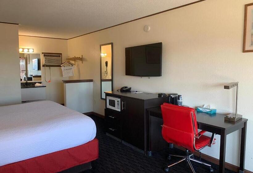 스탠다드 룸 더블 침대, Americas Best Value Inn Wall