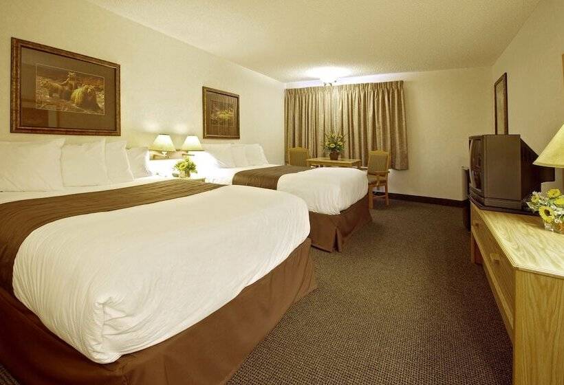 스탠다드 룸 더블 침대 2개, Kelly Inn West Yellowstone