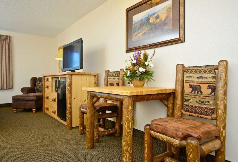 스탠다드 룸 킹사이즈 침대, Kelly Inn West Yellowstone