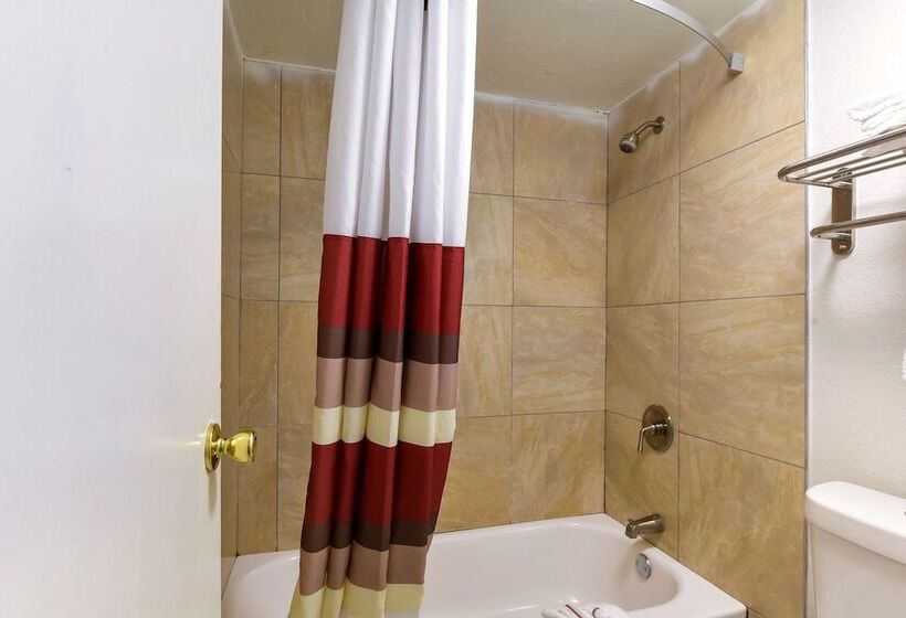 带2个双人床的标准工作室, Red Roof Inn Plano