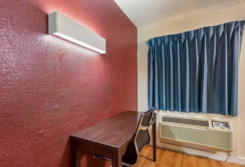 带2个双人床的标准工作室, Red Roof Inn Plano