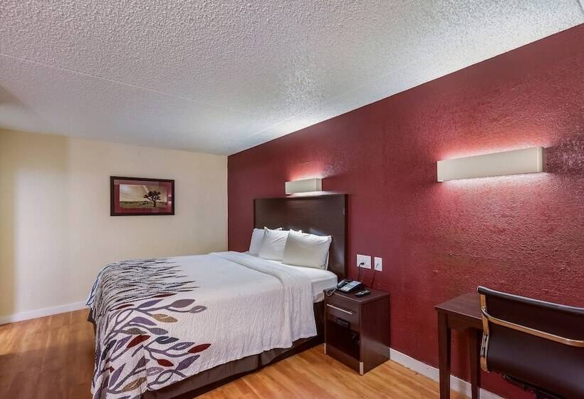 带2个双人床的标准工作室, Red Roof Inn Plano