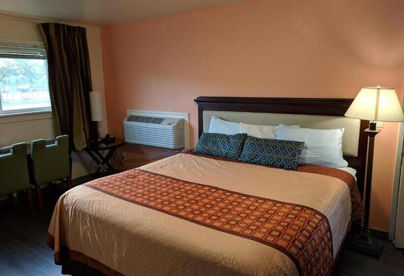 Standardrum King Size Säng, La Hacienda Motel