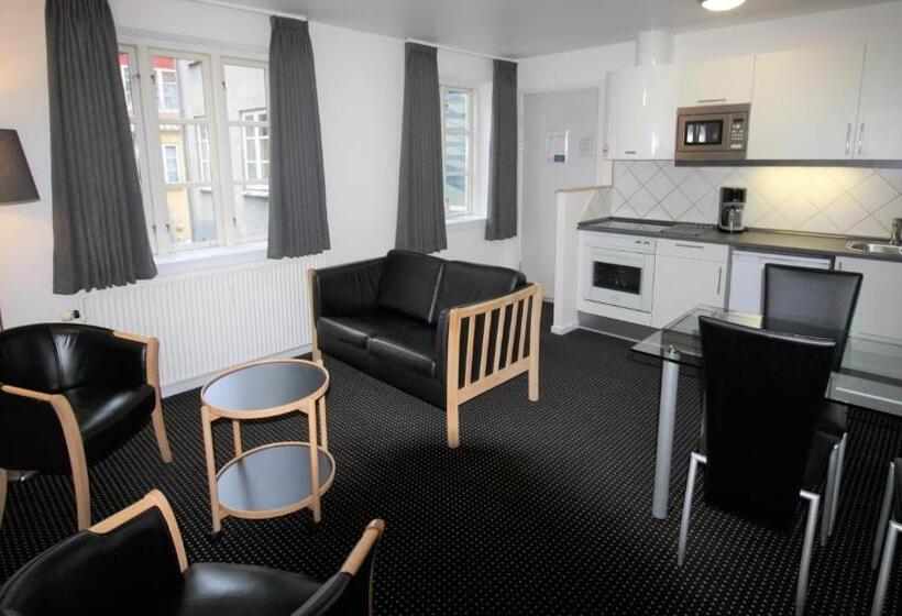 Апартаменты 2 Спальни, Aarhus City Apartments