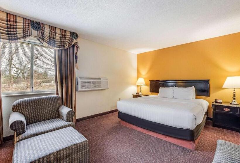 Стандартный Номер Кровать Кинг, Econo Lodge Whitehall Near Michigan S Adventure