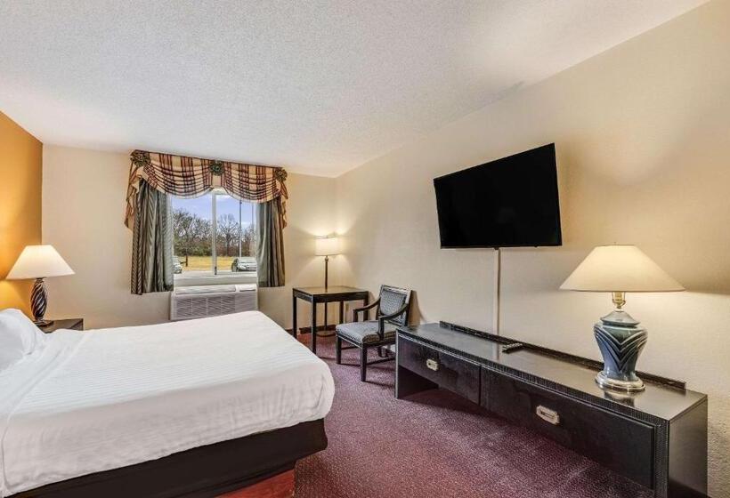 Номер Стандарт Кровать Кинг Адаптированный для Инвалидов, Econo Lodge Whitehall Near Michigan S Adventure