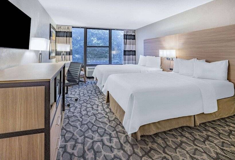 Номер Стандарт 2 Двуспальные Кровати, Ramada By Wyndham West Atlantic City
