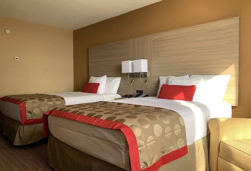 Номер Стандарт 2 Двуспальные Кровати, Ramada By Wyndham West Atlantic City