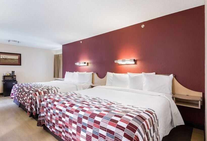 Номер Стандарт 2 Двуспальные Кровати, Red Roof Inn Laredo