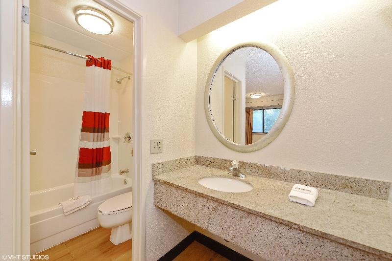 带大床的标准间, Red Roof Inn Tampa Fairgrounds   Casino