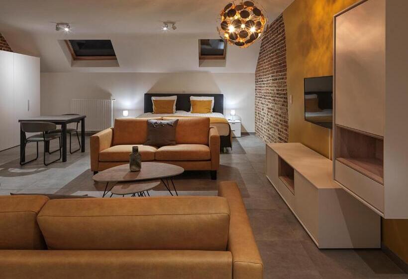 חדר דחוקס עם מיטת קינג, B&b Hoeve De Brieser