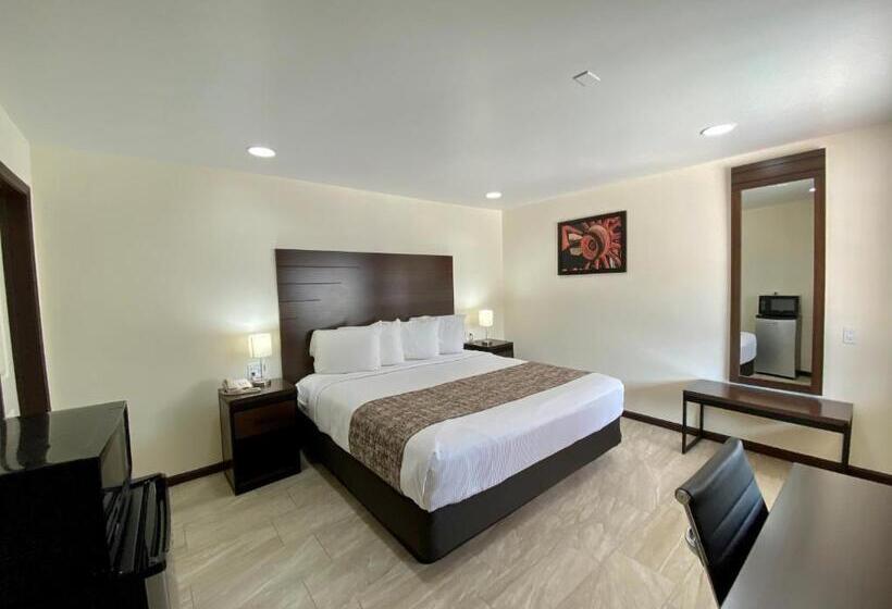 带大床的标准间, Roswell Inn