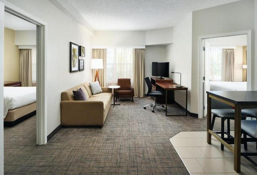 침실 2개 스위트, Residence Inn By Marriott Fort Lauderdale City Of Plantation