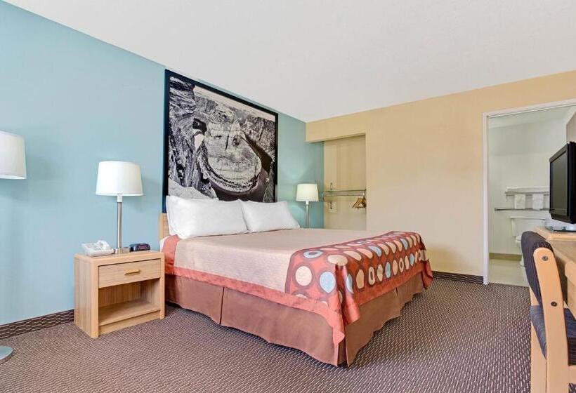 장애인을 위한 스탠다드 룸, Super 8 By Wyndham Tucson/grant Road Area Az