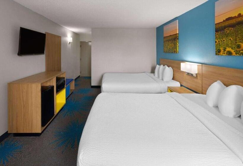 Standardzimmer, Days Inn & Suites By Wyndham Northwest Indianapolis