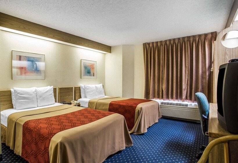 Номер Стандарт 2 Двуспальные Кровати, Econo Lodge Denver International Airport