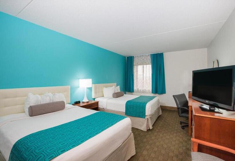 Camera Deluxe Accessibile ai persone con mobilità ridotta, Howard Johnson By Wyndham Evansville East