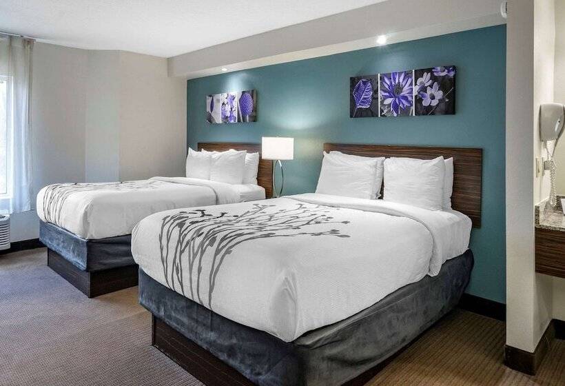 Номер Стандарт 2 Двуспальные Кровати, Sleep Inn Clearwaterst Petersburg