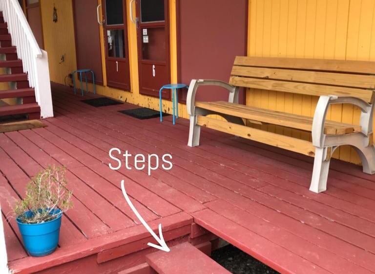 キングサイズベッドのクラシックルーム, Snowdon Chalet Motel