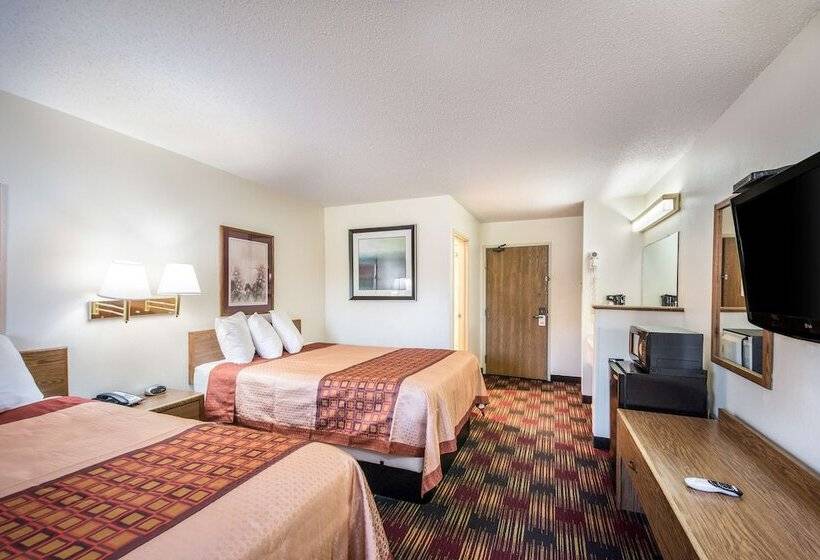 Номер Стандарт 2 Двуспальные Кровати, Americas Best Value Inn & Suites Harrisonville