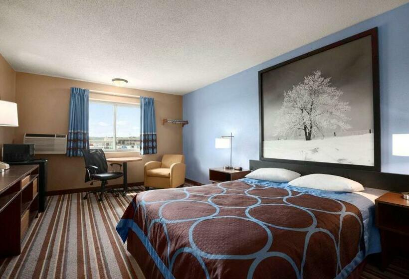غرفة قياسية سرير كينج, Super 8 By Wyndham Council Bluffs Ia Omaha Ne Area