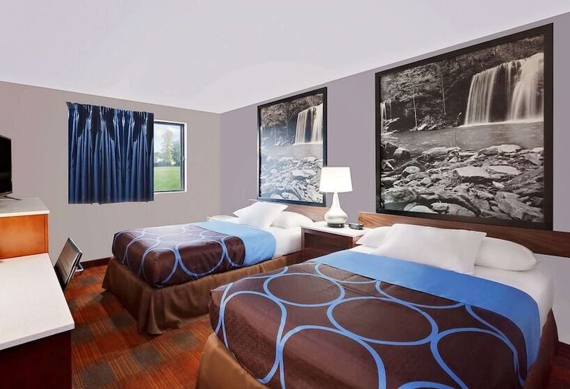 Номер Стандарт 2 Двуспальные Кровати, Super 8 By Wyndham Fayetteville