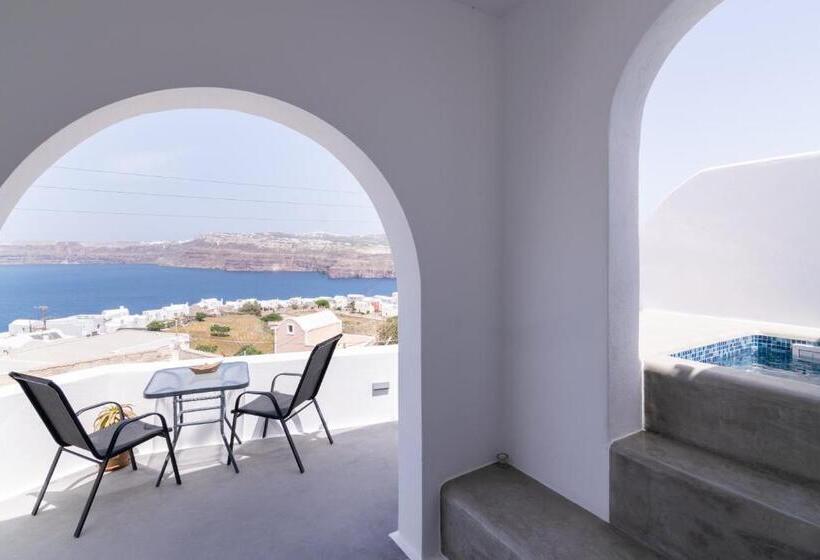 اتاق استاندارد با چشم‌انداز, Pancratium Villas & Suites