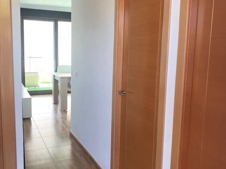 침실 2개 바다 전망 아파트, First Line Beach Apartment Alicante
