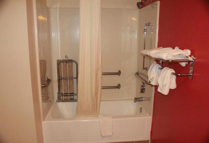 장애인을 위한 킹사이즈 침대 스탠다드 룸, Americas Best Value Inn   Fredericksburg North